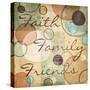 Faith Family Friends-N Harbick-Stretched Canvas