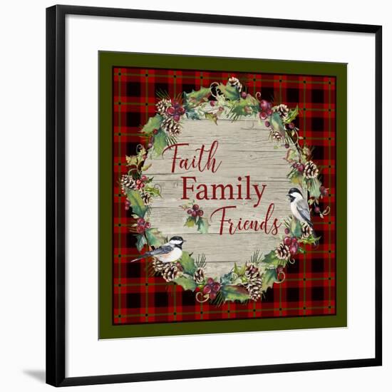 Faith Family Friends-Jean Plout-Framed Giclee Print
