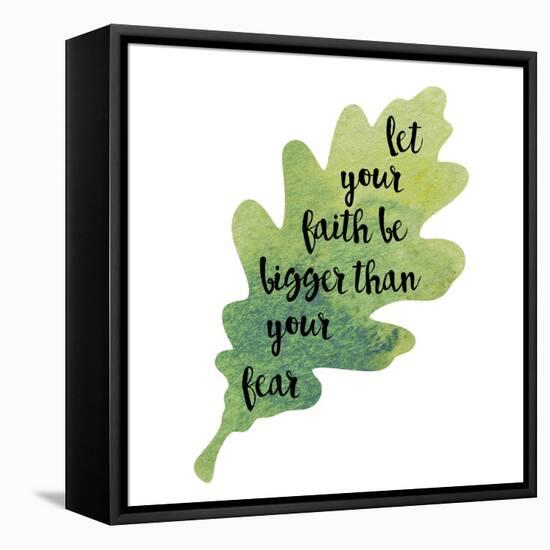 Faith Fear-Erin Clark-Framed Stretched Canvas