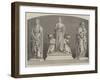 Faith, Hope, and Charity, Sculptured by J Thomas-null-Framed Giclee Print