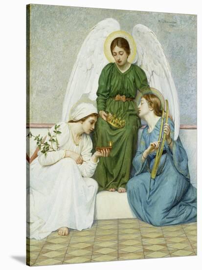 Faith, Hope and Love-Mary L. Macomber-Stretched Canvas