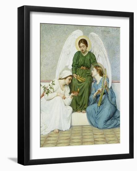 Faith, Hope and Love-Mary L. Macomber-Framed Giclee Print