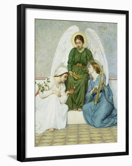 Faith, Hope and Love-Mary L. Macomber-Framed Premium Giclee Print