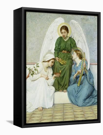 Faith, Hope and Love-Mary L. Macomber-Framed Stretched Canvas