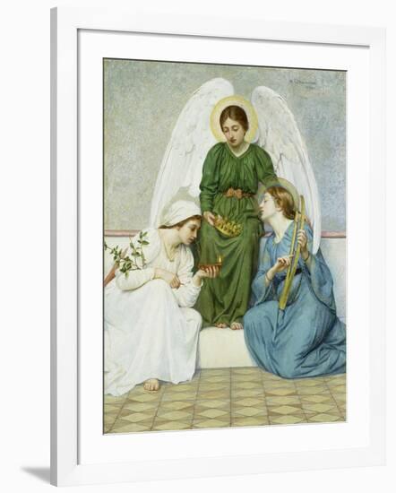 Faith, Hope and Love-Mary L. Macomber-Framed Giclee Print