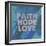 Faith Hope Love I-Vintage Skies-Framed Premium Giclee Print