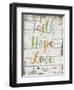 Faith Hope Love-Taylor Greene-Framed Art Print