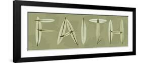 Faith Letters-Albert Koetsier-Framed Premium Giclee Print