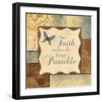 Faith Makes All Things Possible-Piper Ballantyne-Framed Art Print