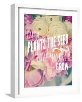 Faith Plants the Seed-Sarah Gardner-Framed Art Print