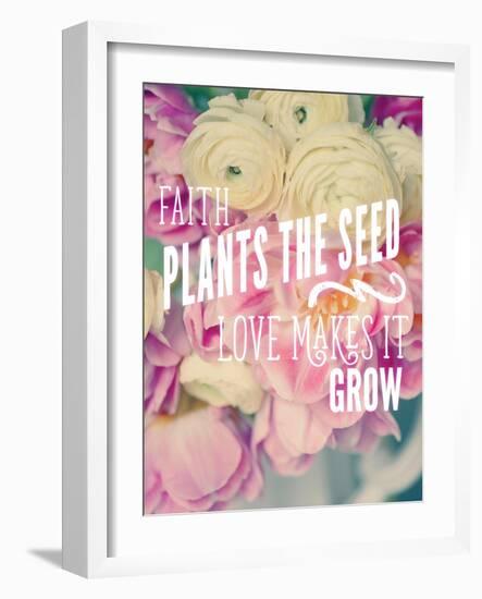 Faith Plants the Seed-Sarah Gardner-Framed Art Print