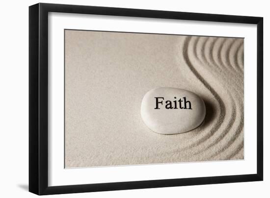 Faith Stone-og-vision-Framed Art Print