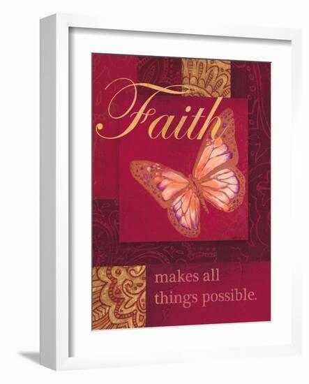 Faith Tapestry-Laurel Lehman-Framed Art Print