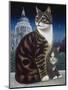 Faith, the St. Pauls Cat, 1995-Frances Broomfield-Mounted Giclee Print