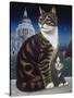 Faith, the St. Pauls Cat, 1995-Frances Broomfield-Stretched Canvas