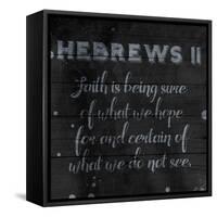 Faith-Jace Grey-Framed Stretched Canvas