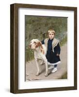 Faithful Friend, 19th Century-Luigi Toro-Framed Giclee Print