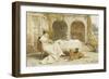 Faithful Friend at Tea Time-George Goodwin Kilburne-Framed Giclee Print