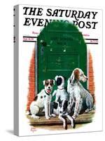 "Faithful Friends," Saturday Evening Post Cover, September 14, 1929-Alan Foster-Stretched Canvas