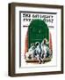 "Faithful Friends," Saturday Evening Post Cover, September 14, 1929-Alan Foster-Framed Premium Giclee Print