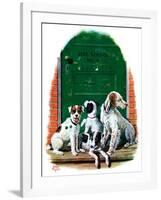 "Faithful Friends,"September 14, 1929-Alan Foster-Framed Giclee Print