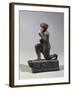 Faithful of Larsa, Votive Statuette of Man Praying for King Hammurabi-null-Framed Giclee Print