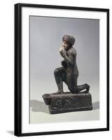 Faithful of Larsa, Votive Statuette of Man Praying for King Hammurabi-null-Framed Giclee Print