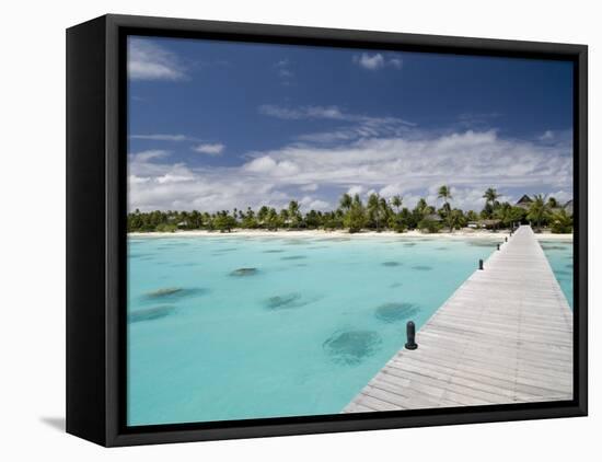 Fakarawa, Tuamotu Archipelago, French Polynesia Islands-Sergio Pitamitz-Framed Stretched Canvas