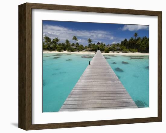 Fakarawa, Tuamotu Archipelago, French Polynesia, Pacific Islands, Pacific-Sergio Pitamitz-Framed Photographic Print