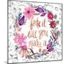 Fake It Till You Make It-Esther Bley-Mounted Art Print