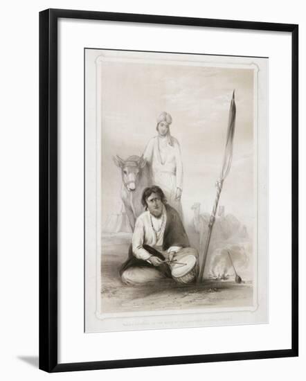 Fakeer Attached to the Suite of the Governor General in Camp, 1844-Lowes Dickinson-Framed Giclee Print