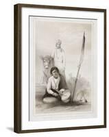 Fakeer Attached to the Suite of the Governor General in Camp, 1844-Lowes Dickinson-Framed Giclee Print