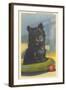 Fala, Roosevelt's Scottie Dog-null-Framed Art Print