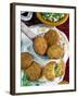 Falafel, Chickpeas Croquettes, Arabic Countries, Arabic Cooking-Nico Tondini-Framed Photographic Print