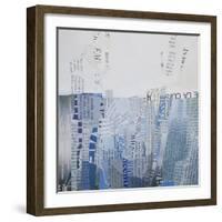 Falaise (Cliff)-Jeremy Annett-Framed Giclee Print