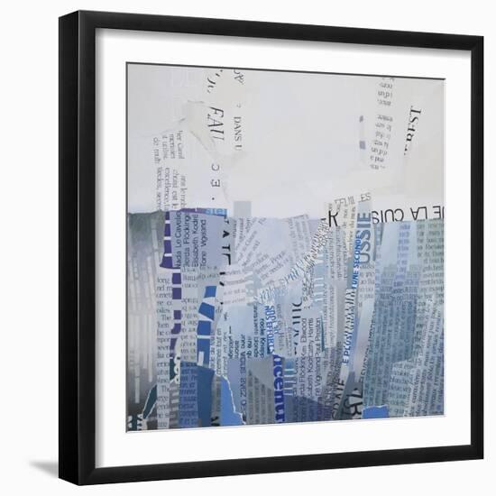 Falaise (Cliff)-Jeremy Annett-Framed Giclee Print