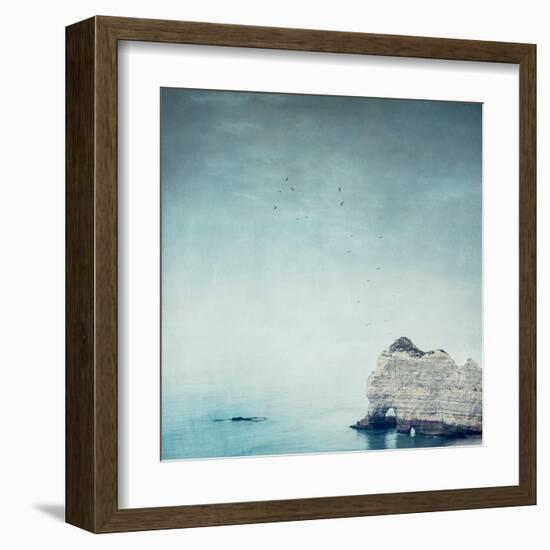 Falaise d'Amont-Dirk Wuestenhagen-Framed Art Print