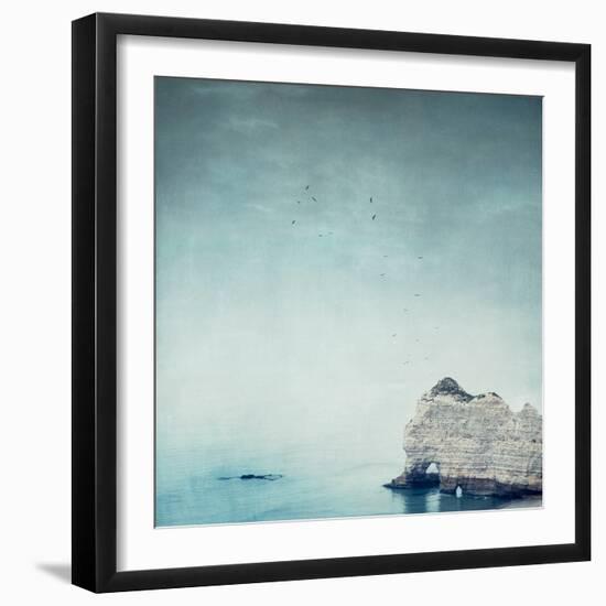 Falaise d'Amont-Dirk Wuestenhagen-Framed Art Print