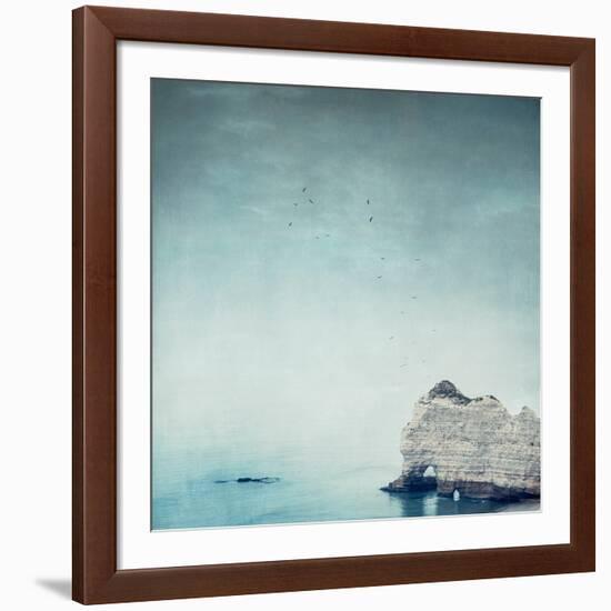 Falaise d'Amont-Dirk Wuestenhagen-Framed Art Print