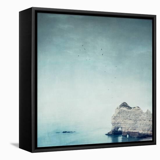 Falaise d'Amont-Dirk Wuestenhagen-Framed Stretched Canvas