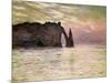 Falaise D'Etretat, 1883-Claude Monet-Mounted Giclee Print