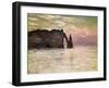 Falaise D'Etretat, 1883-Claude Monet-Framed Giclee Print