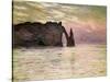 Falaise D'Etretat, 1883-Claude Monet-Stretched Canvas