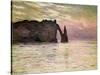 Falaise D'Etretat, 1883-Claude Monet-Stretched Canvas