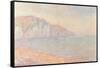 Falaises de Pourville, Le Matin, 1897-Claude Monet-Framed Stretched Canvas