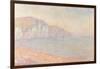 Falaises de Pourville, Le Matin, 1897-Claude Monet-Framed Giclee Print