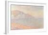 Falaises de Pourville, Le Matin, 1897-Claude Monet-Framed Giclee Print