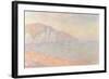 Falaises de Pourville, Le Matin, 1897-Claude Monet-Framed Giclee Print