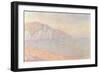 Falaises de Pourville, Le Matin, 1897-Claude Monet-Framed Giclee Print