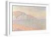 Falaises de Pourville, Le Matin, 1897-Claude Monet-Framed Giclee Print